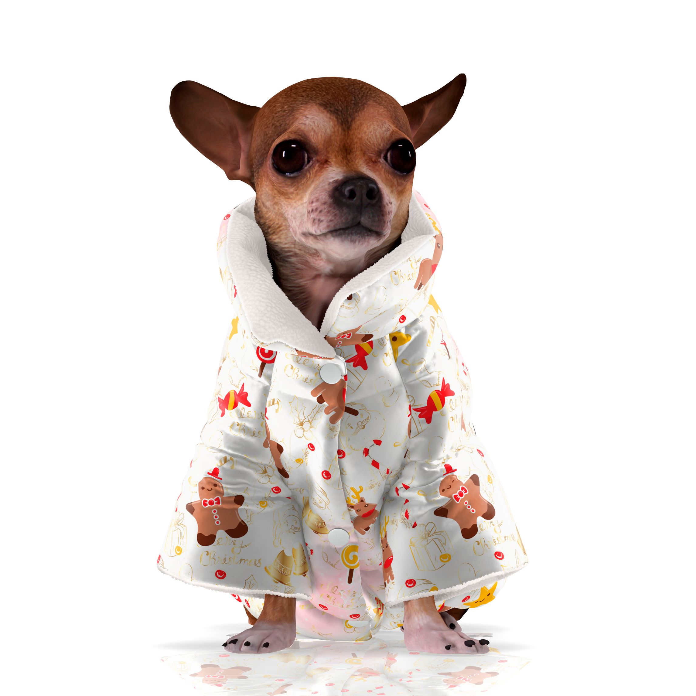 Giubbotto natalizio cane